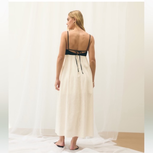 Abercrombie & Fitch Tie Back Babydoll Dress - M Petite - Picture 8 of 16